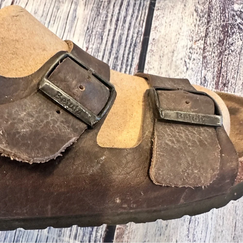 Birkenstock Betula Milano Brown Leather Sandals